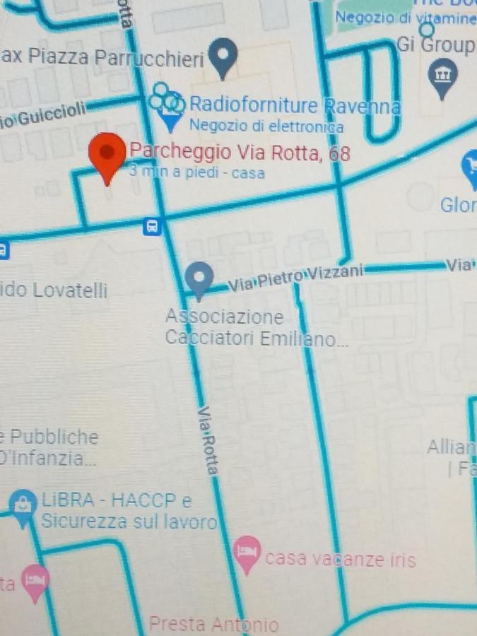 Casa Vacanze Iris, Appartamento Turistico Ravenna Eksteriør billede